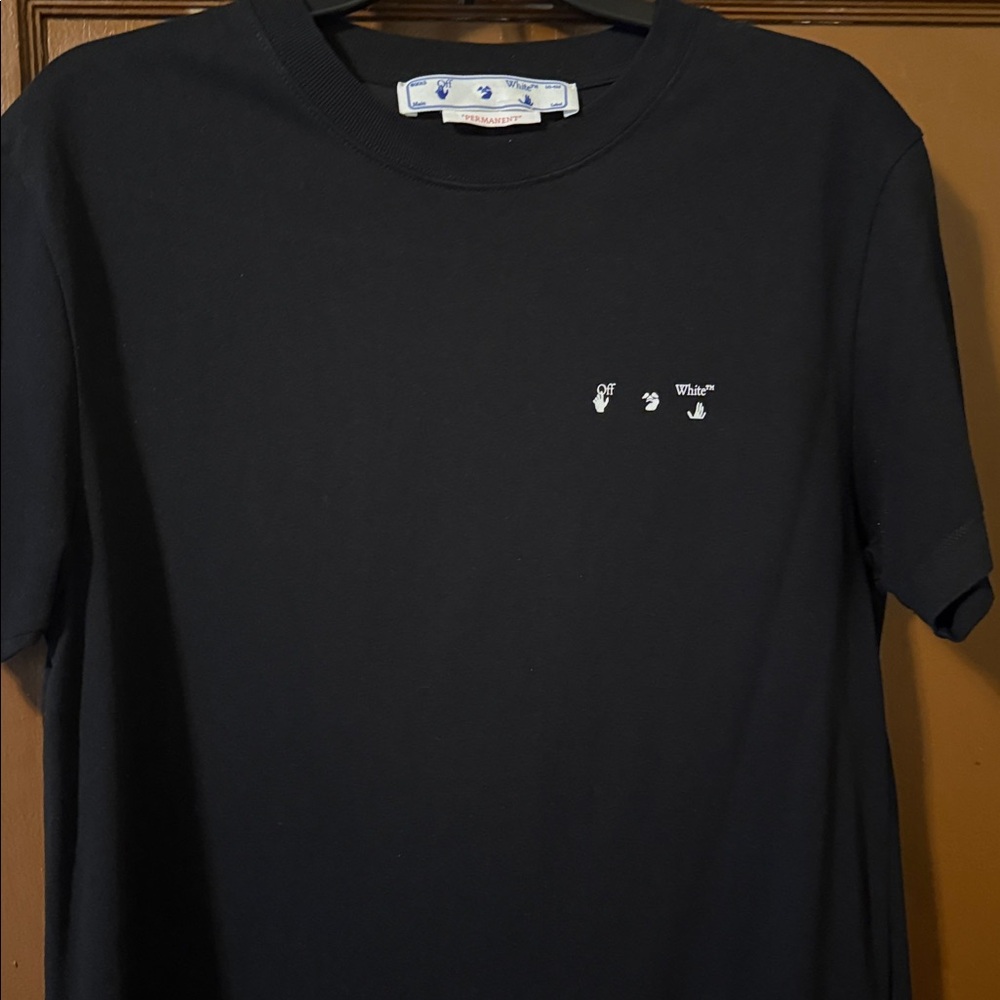 Black Off-White T-Shirt
